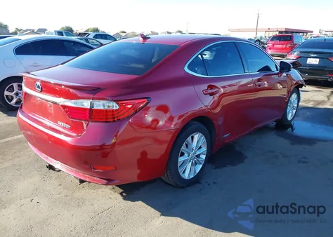 2013 Lexus Es 300H from USA, damaged, VIN JTHBW1GG8D2029920